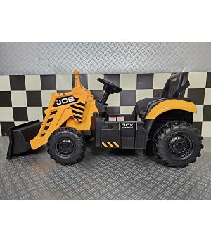 TRACTOR INFANTIL 12V JCB SHOVEL, AMARILLO, RC - INDA327-c4k0960